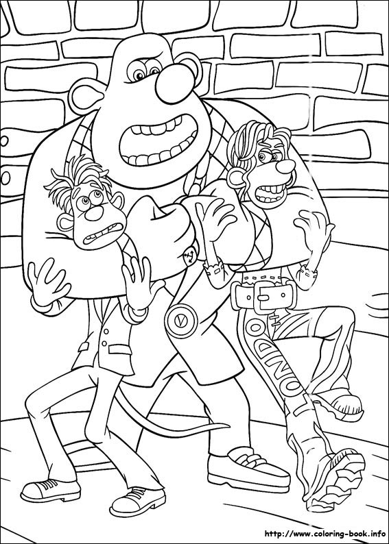 Flushed Away coloring picture